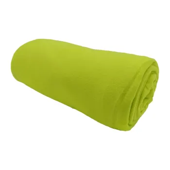 Patura verde-deschis din polar/fleece 150x200 cm Plain - JAHU collections imagine