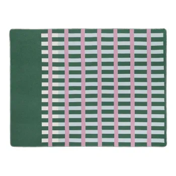 Patura verde/roz 160x200 cm Onu - noo.ma imagine