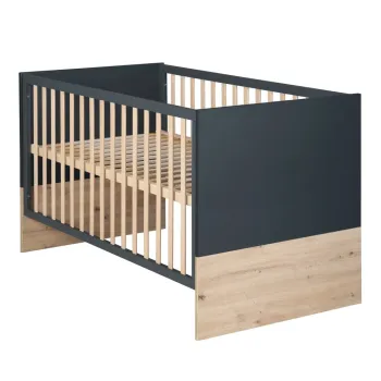 Patut gri inchis-natural 70x140 cm Lenn - Roba imagine