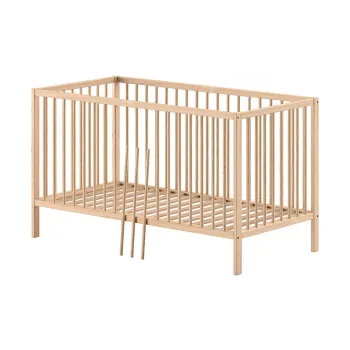 Patut in culoare naturala din lemn masiv de pin 60x120 cm DINO - Vipack imagine