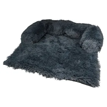 Patut pentru animale gri inchis pentru caini 95x120 cm - Love Story imagine