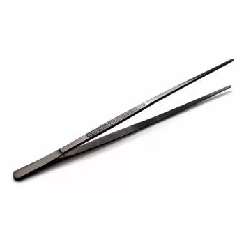 Penseta de bucatarie din otel inoxidabil Hendi, lungime 30 cm, negru imagine