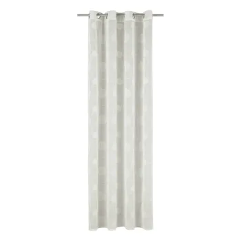 Perdea alba 135x245 cm Circles - Sehlbach imagine