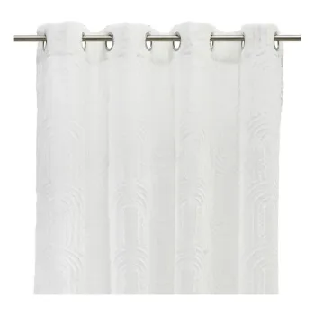 Perdea alba 140x260 cm Relief Arch - Casa Seleccion imagine