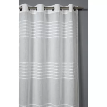 Perdea alba 245x140 cm Etamine - Gardinia imagine