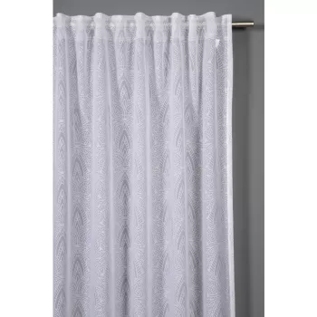 Perdea alba 245x140 cm Grafik - Gardinia imagine