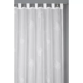 Perdea alba 245x140 cm Voile - Gardinia imagine