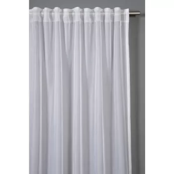 Perdea alba 245x300 cm Voile Uni - Gardinia imagine