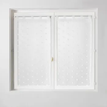 Perdea alba 60x160 cm Pompinou - douceur d'interieur imagine