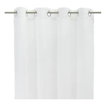 Perdea alba din amestec de in 140x260 cm Fifties - Casa Seleccion imagine