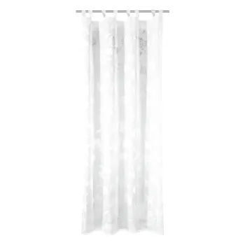 Perdea alba din voal 135x245 cm Flowers - Sehlbach imagine