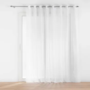 Perdea alba din voal 300x240 cm Lissea - douceur d'interieur imagine