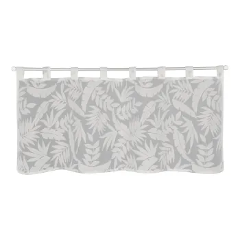 Perdea alba-gri 120x45 cm Calista - Sehlbach imagine