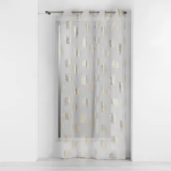 Perdea bej/aurie 140x280 cm Sunny - douceur d'interieur imagine