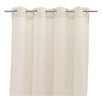 Perdea bej din amestec de in 140x260 cm Fifties - Casa Seleccion imagine