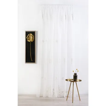 Perdea crem 140x245 cm Melissa - Mendola Fabrics imagine