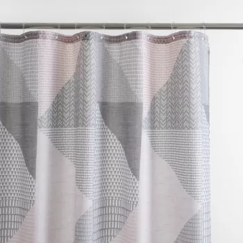 Perdea de dus 180x180 cm Larsson Geo - Catherine Lansfield imagine