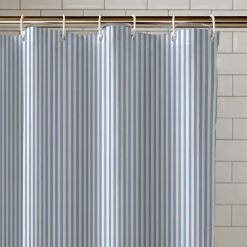 Perdea de dus 180x180 cm Timeless Stripe - Catherine Lansfield imagine