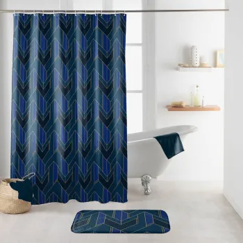 Perdea de dus 180x200 cm Achille - douceur d'interieur imagine