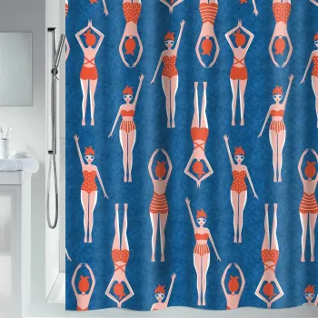 Perdea de dus 180x200 cm Baigneuses - Spirella imagine