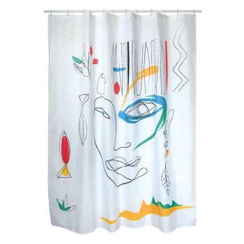 Perdea de dus 180x200 cm Faces - Spirella imagine