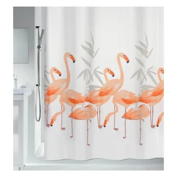 Perdea de dus 180x200 cm Flamingo - Spirella imagine