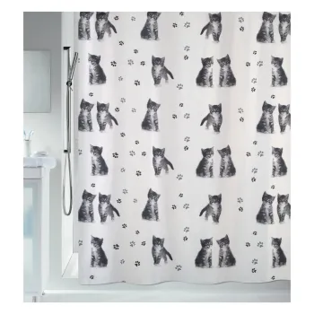 Perdea de dus 180x200 cm Kitty - Spirella imagine