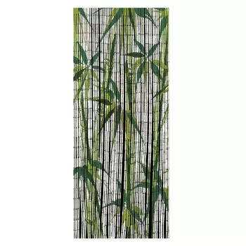 Perdea de usa din bambus verde 200x90 cm Bamboo - Maximex imagine
