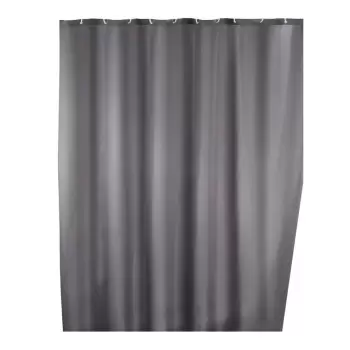 Perdea dus anti mucegai Wenko, 180 x 200 cm, gri imagine