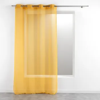 Perdea galbena 140x240 cm Telma - douceur d'interieur imagine