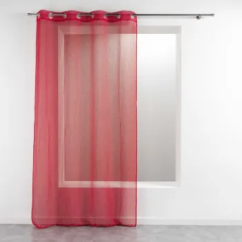 Perdea rosie 140x280 cm Telma - douceur d'interieur imagine