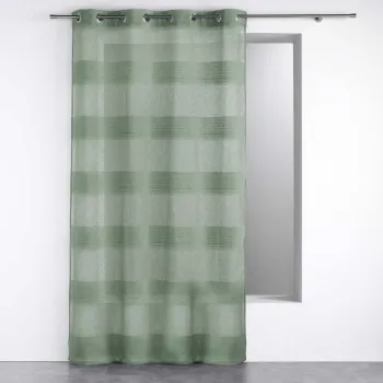 Perdea verde 140x280 cm Terraza - douceur d'interieur imagine