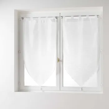 Perdele albe 2 buc. 45x90 cm Lissea - douceur d'interieur imagine