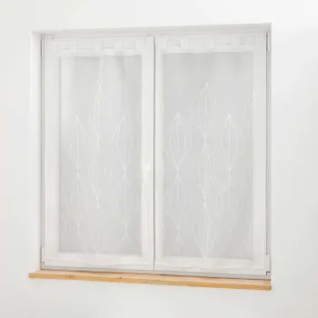 Perdele albe 2 buc. 60x90 cm Galactee - douceur d'interieur imagine