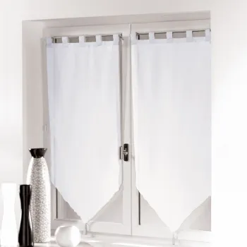 Perdele albe 2 buc. 60x90 cm Voiline - douceur d'interieur imagine