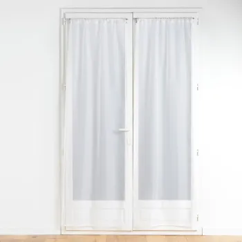 Perdele albe 2 buc. din microsatin 70x200 cm Voiline - douceur d'interieur imagine