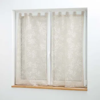Perdele maro deschis 2 buc. 60x120 cm Karla - douceur d'interieur imagine