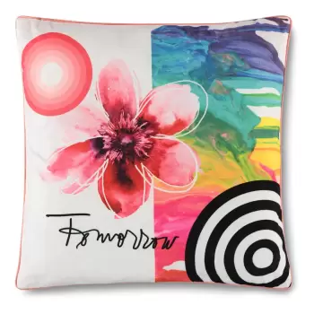 Perna cu 2 fete HIP Tomorrow, 48 x 48 cm, multicolor imagine