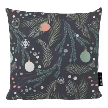 Perna cu motive de Craciun Butter Kings Christmas, 45 x 45 cm imagine