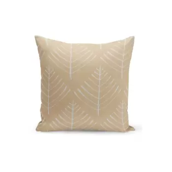 Perna cu umplutura Kate Louise Yellow Christmas, 43 x 43 cm imagine