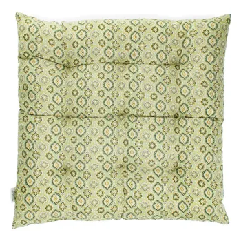 Perna de scaun din bumbac 37x37 cm Blockprint - Rex London imagine