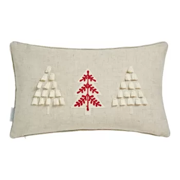 Perna decorativa 30x50 cm cu model de Craciun Christmas Tree - Catherine Lansfield imagine