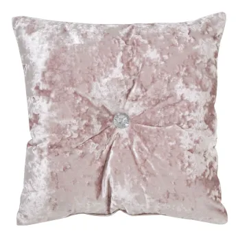 Perna decorativa 45x45 cm Crushed Velvet Diamante - Catherine Lansfield imagine