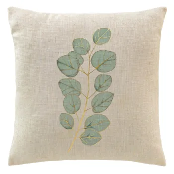 Perna decorativa 45x45 cm Eucalys - douceur d'interieur imagine