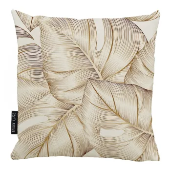 Perna decorativa 45x45 cm Golden Leaves - Butter Kings imagine