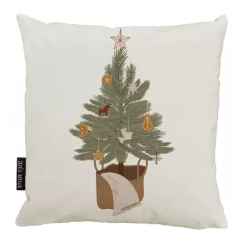Perna decorativa de Craciun 50x50 cm Christmas Tree - Butter Kings imagine