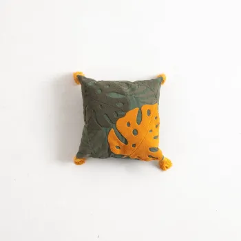 Perna decorativa din amestec de in 43x43 cm - Mila Home imagine