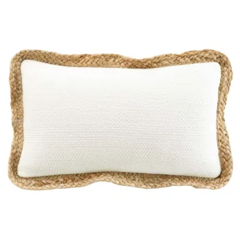 Perna decorativa din amestec de iuta 30x50 cm Akina - douceur d'interieur imagine
