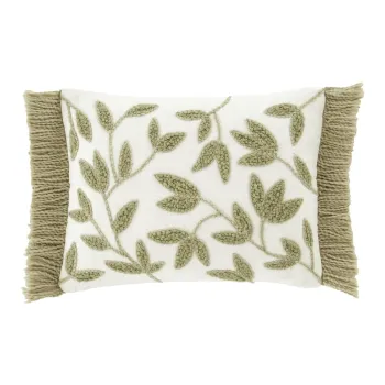 Perna decorativa din bumbac 30x40 cm Sorrel Leaves - Catherine Lansfield imagine