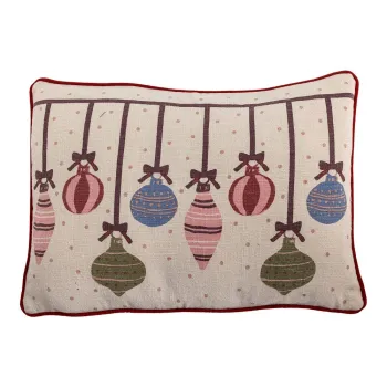 Perna decorativa din bumbac 35x50 cm cu model de Craciun Ornamentia - Bloomingville imagine